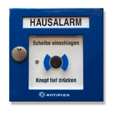 HFM NOTIFIER blau Hausalarm m.Isol.