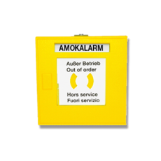 Handfeuermelder gelb