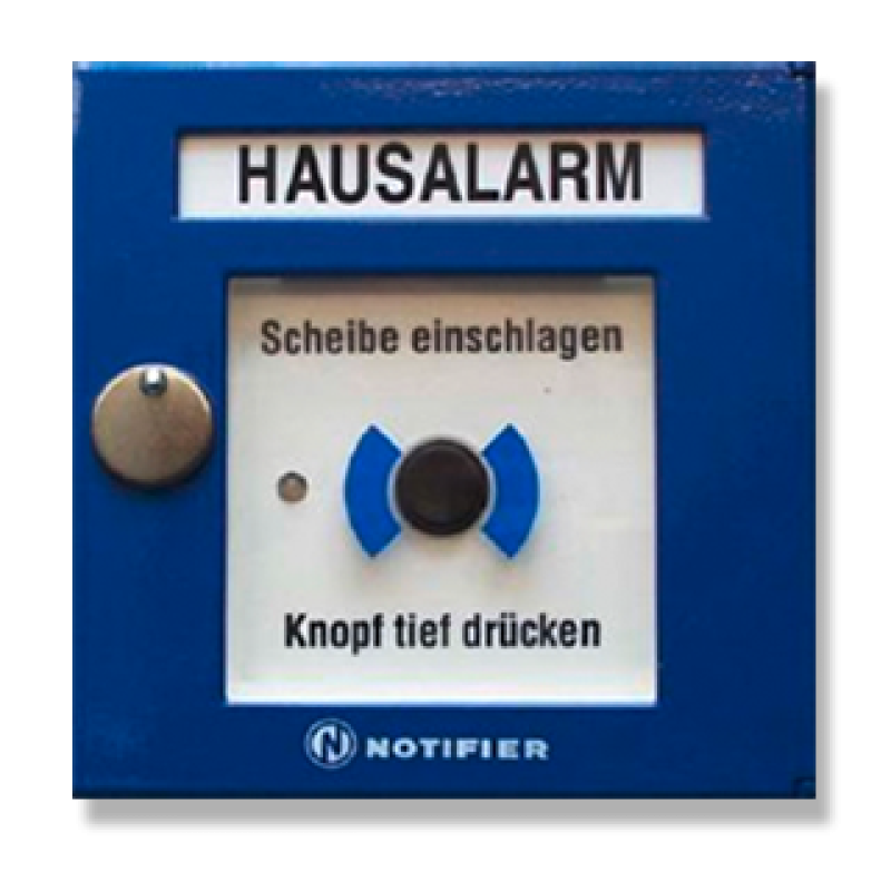 HFM NOTIFIER blau Hausalarm m.Isol.