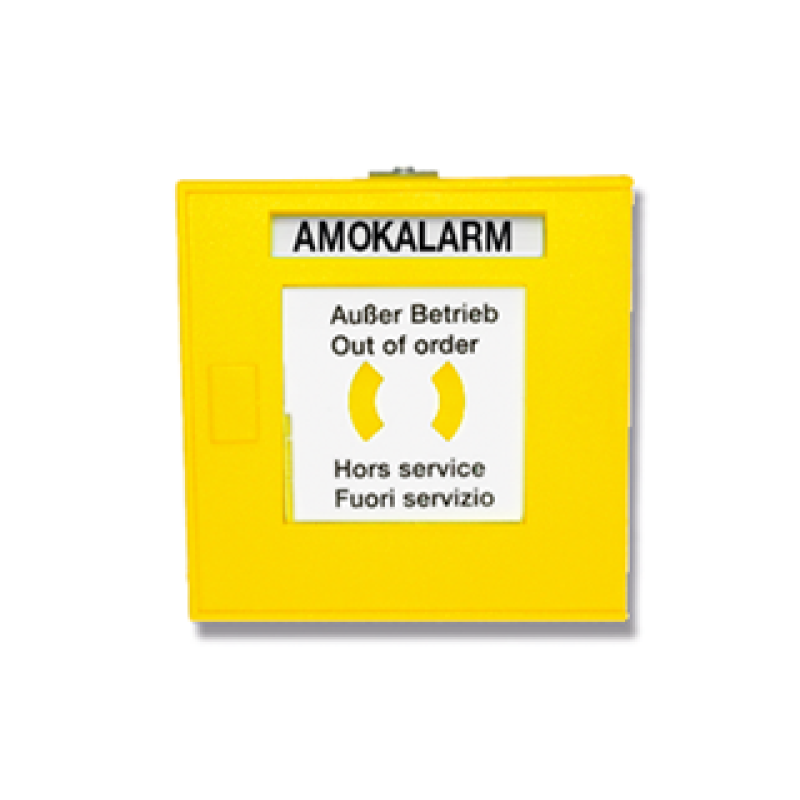 Handfeuermelder gelb