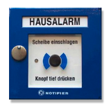 HFM NOTIFIER blau Hausalarm m.Isol.